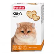 Beaphar Kitty's Cheese кормовая добавка для поддержки здоровья у кошек и котят старше 6 недель 180 табл.